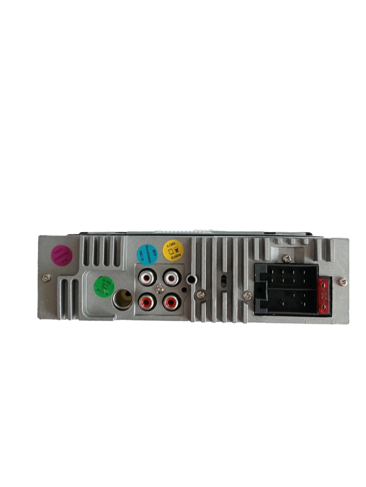 Aiwa Autoestéreo AW-5444BT Bluetooth 4×50W con USB, SD, AUX, Radio FM/Am, Ecualizador, Luz Variable, Panel Desmontable, Control Remoto y Manos Libres Color Negro