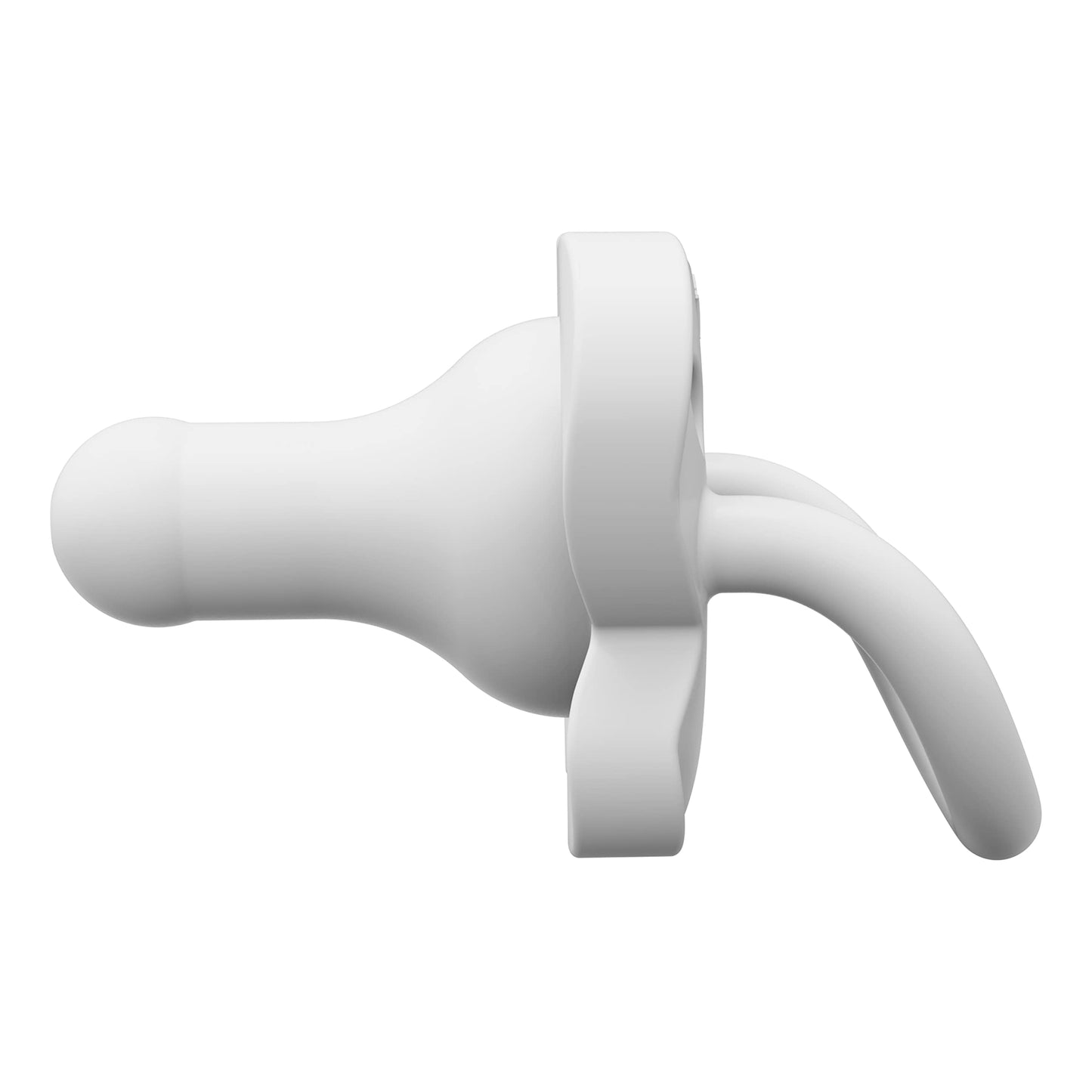 Chupete de Bebé Dr. Brown's Negro Gris Blanco Diseño Contorneado de Silicona para 0-6 Meses Paquete de 3