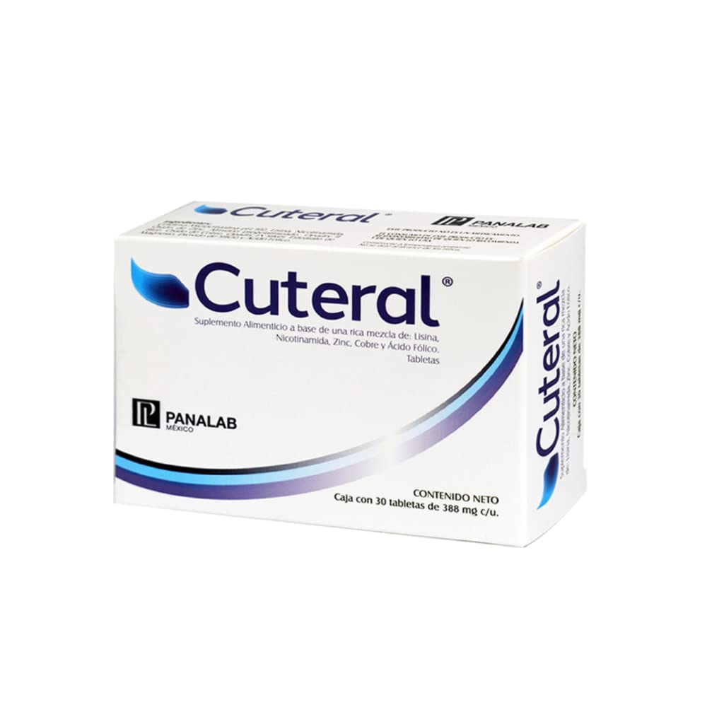Tabletas PANALAB Cuteral Sup Alim 30 Unidades