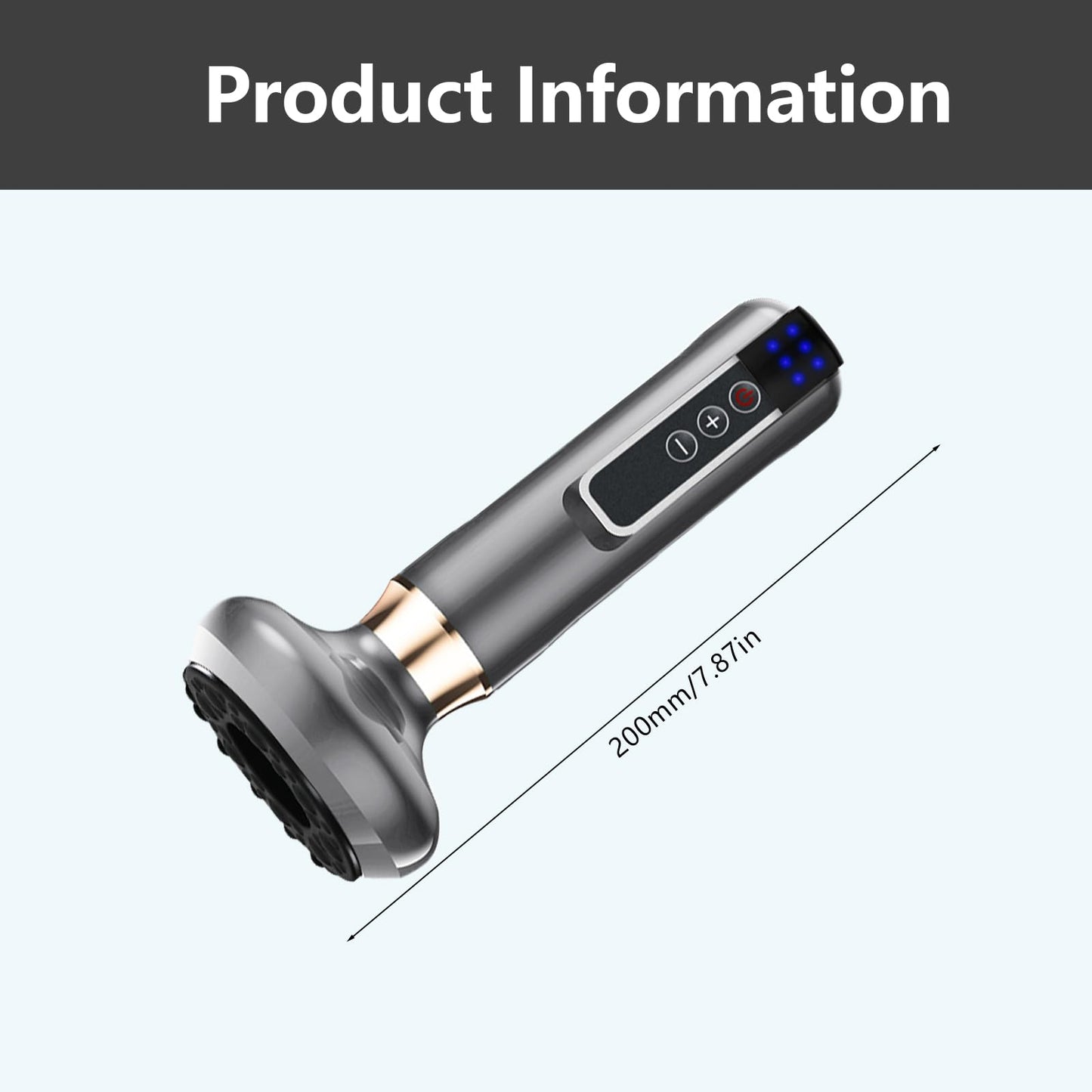 UOUOU Bluile Cellulite Massager,Masajeador anticelulitico, Dexvon Masajeador Anticelulitico, 12 niveles de succión ajustables con for Cintura, Brazos y Piernas y Brazos aliviar la fatiga y la piel
