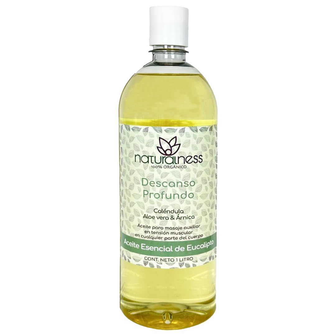 Aceite Para Masaje Naturalness Descanso Profundo con Extractos Medicinales 100% Naturales