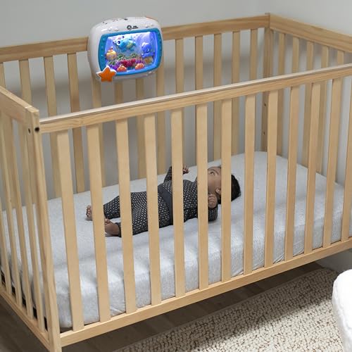 Baby Einstein Sea Dreams Soother Crib Toy with Remote, Lights and Melodies for Newborns and up