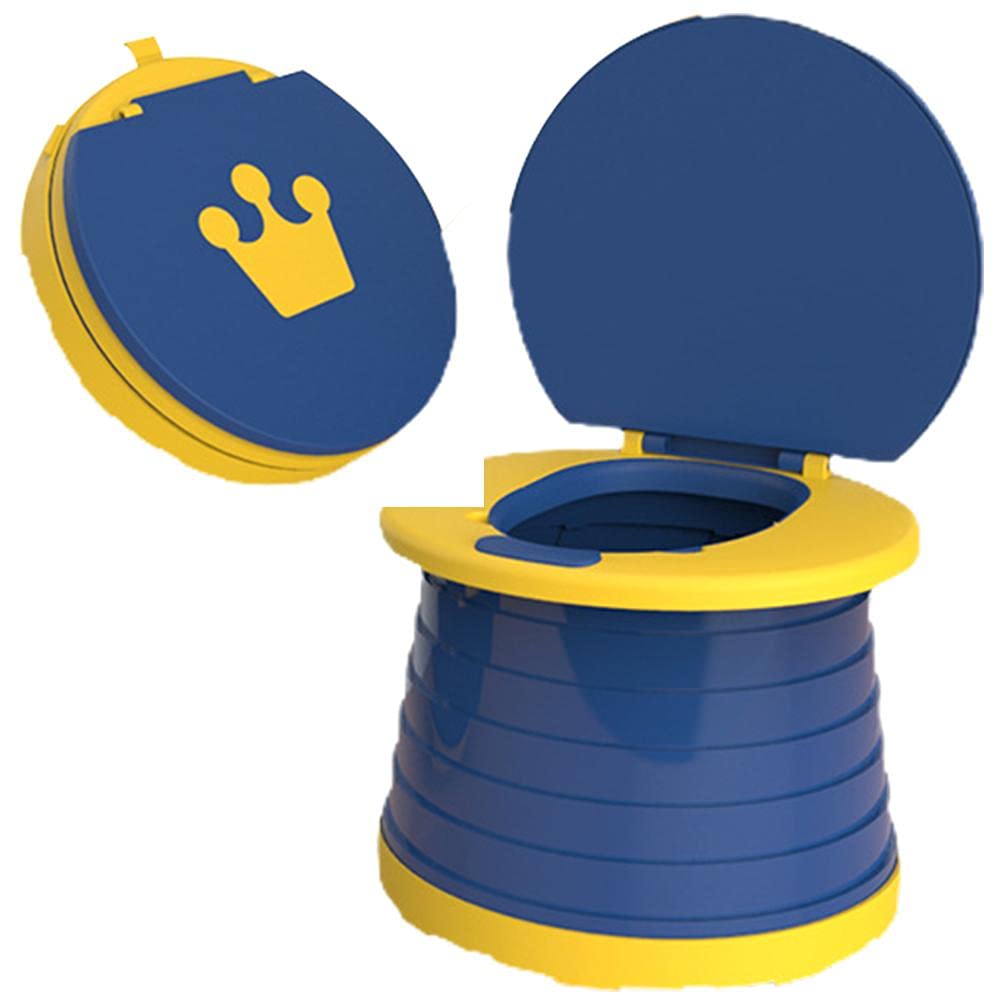 Inodoro Portátil Enfudid Blanco Plegable para Entrenamiento de Orinal para Niños