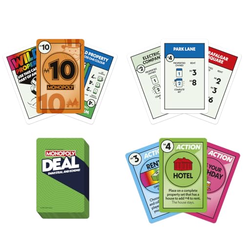 MONOPOLY Deal - Juego de Cartas