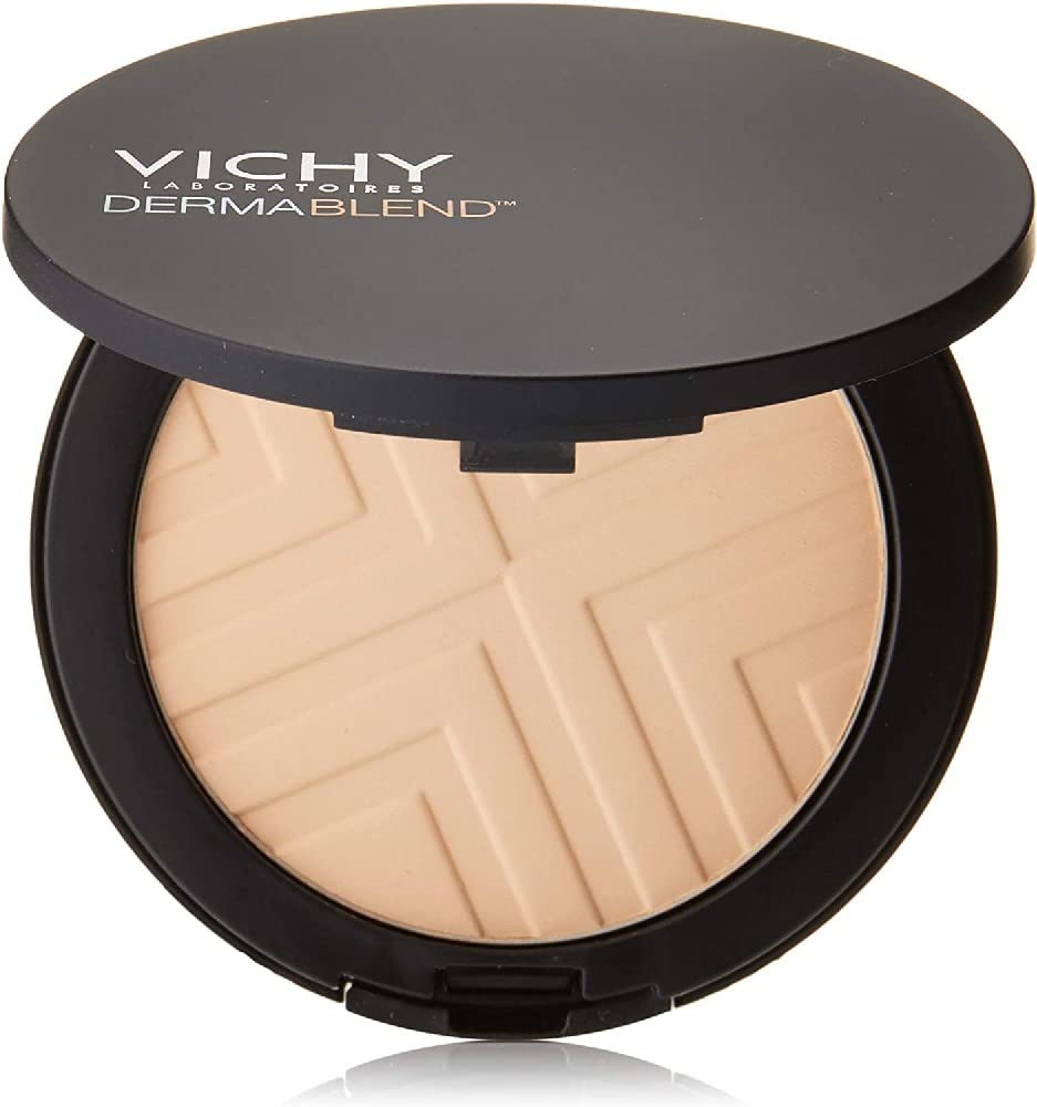 Polvo Compacto Covermatte de Alta Cobertura FPS 30 Vichy Dermablend T15 9.5 g