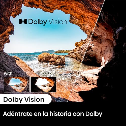Hisense Television A6N Pantalla 85 Pulgadas, Smart Google TV UHD 4K,Control Remoto por Voz con Alexa, Dolby Vision, Amplia Gama de Colores, Modo de Juego Plus, ALLM,mira TV en Vivo sin Cable