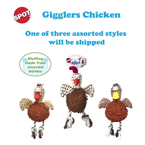 Juguete para Perros Ethical Pets Pollo Gigglers Multicolor