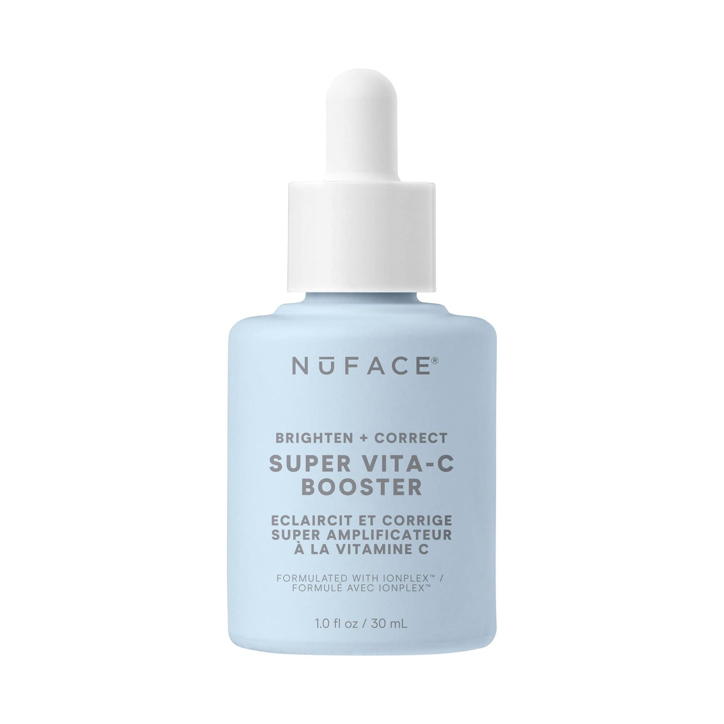 NUFACE | Super Super Vitamina C Booster Serum - Activador de Microcorriente Facial 30 ml | Gel Conductor Facial con Niacinamida | Gel Hidratante Facial - Completa tu Rutina de Skin Care Mujer