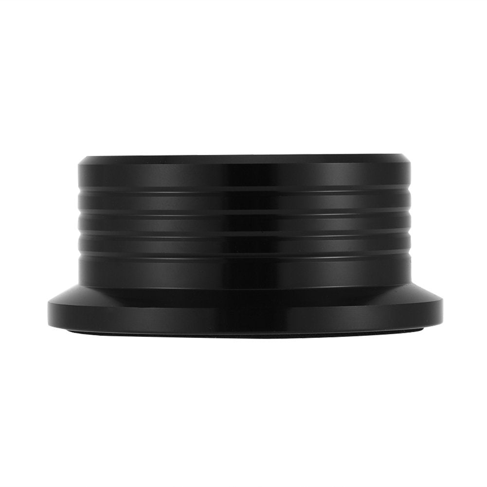 Ciglow Record Peso, Abrazadera de Registro de 50 / 60Hz para la Placa Giratoria LP Disco de Vinilo Estabilizador de Registro Peso Burbuja Abrazadera(Negro)