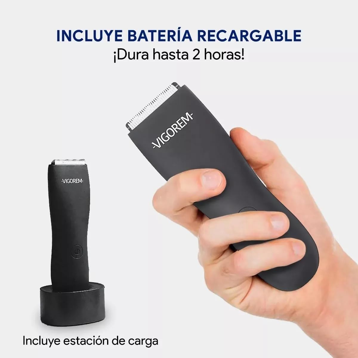 VIGOREM Pro Rasuradora para hombre corporal y zonas íntimas,Impermeable grado IPX-6 cuchillas de cerámica anticorte,Rasuradora Pro De Hombre Para zonas Intimas
