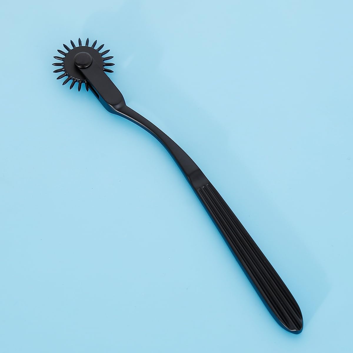 INNEDYOUMM Wartenberg Neuro Pinwheel de acero inoxidable 1 rueda redonda de 360° para probar la sensibilidad nerviosa (negro)