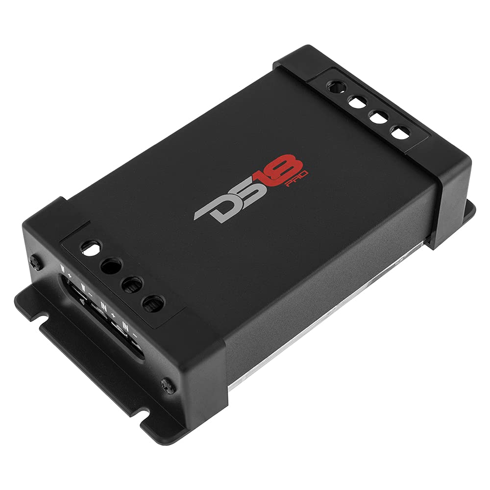Crossover Pasivo de Dos Vías DS18 Negro 300W para Audio de Auto
