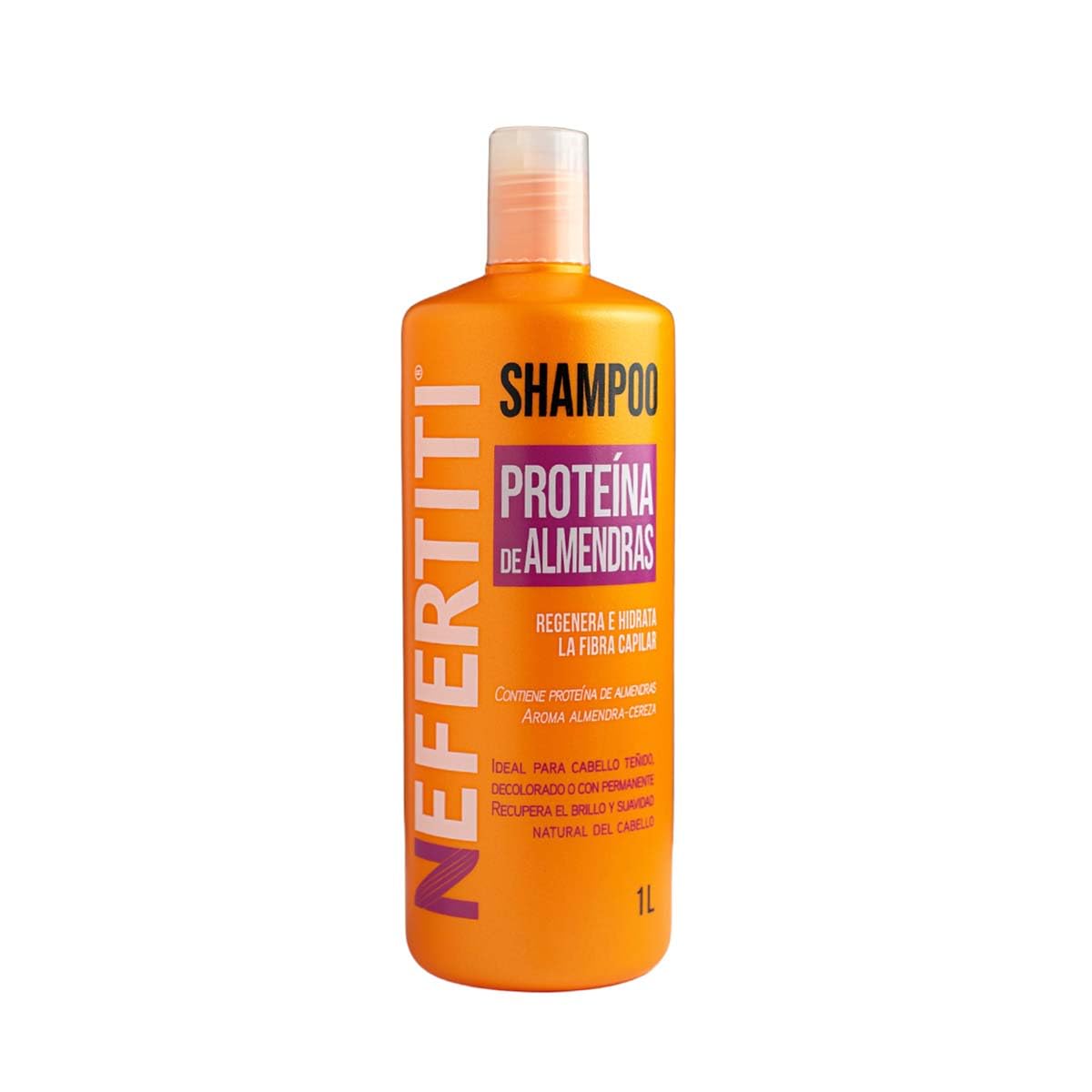 Shampoo Nefertiti Almendra Proteína 1 L