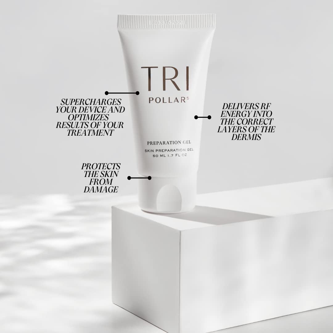 TriPollar Stop Preparation Gel 50 ml - Improve the use with RF facial firming for all stop devices (New Packaging)