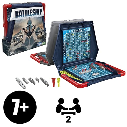 Battleship Hasbro Gaming Juego de Mesa versión en español para 2 Jugadores a Partir de los 7 años