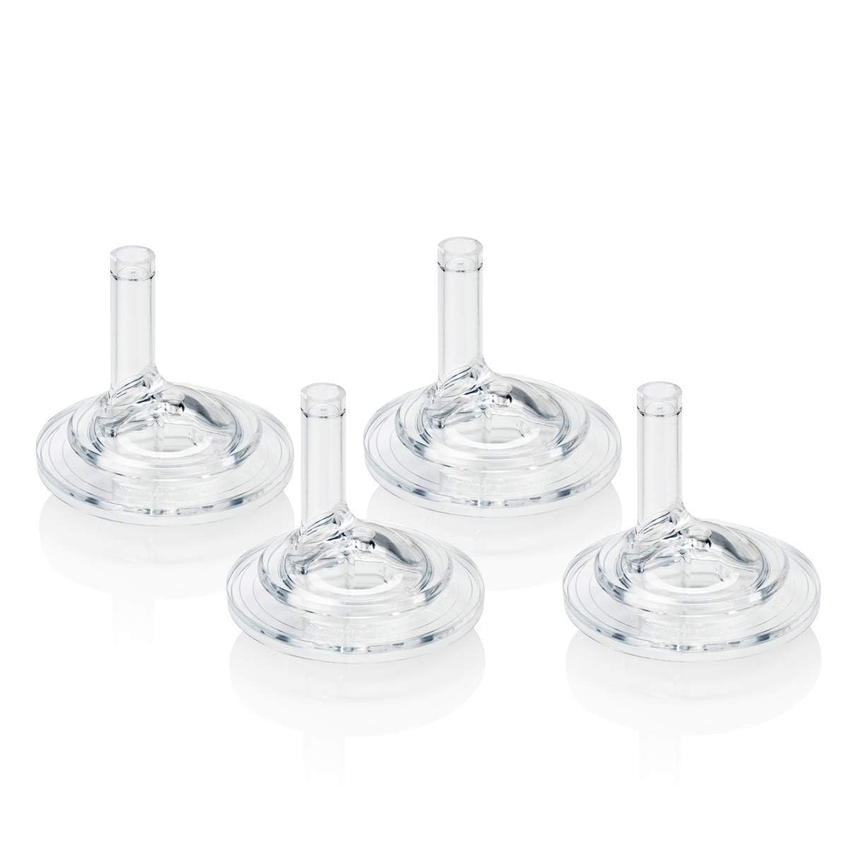 Grosmimi Kit de pajita de repuesto, 4 Straw Nipples-Stage 2