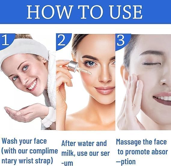 Suero facial Hyalu B5 de ácido hialurónico puro 5 Pcs | Sérum antiarrugas y antienvejecimiento | Hidratante y humectante | 30ml/1.01fl.oz