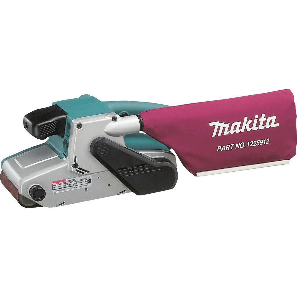 Makita 9404 Lijadora de Banda, V.V. 210-440 M/Min, 1.010W, 4" X 24"