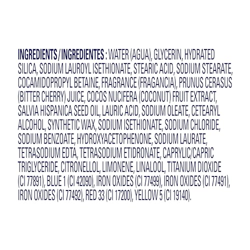 Exfoliante Corporal Dove Crushed Cherries & Chia Milk Con ¼ Crema Humectante Para Piel Revitalizada