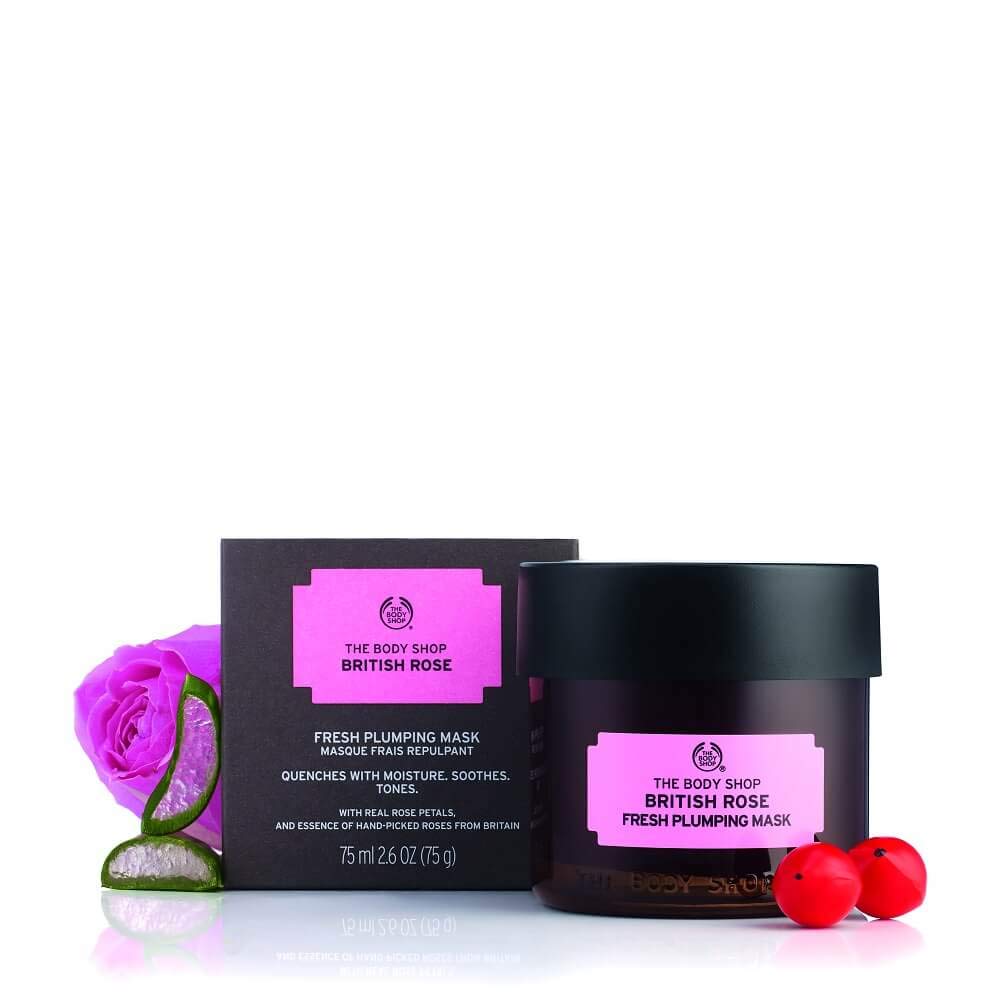 The Body Shop British rose fresh plumping mask