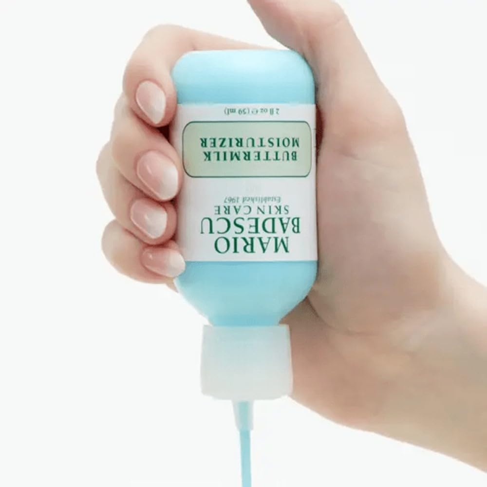 Mario Badescu Crema hidratante facial de suero de leche para mujeres y hombres, crema hidratante facial ideal para piel mixta o seca, crema facial hidratante con ácido láctico y extracto de tomillo, 59 ml