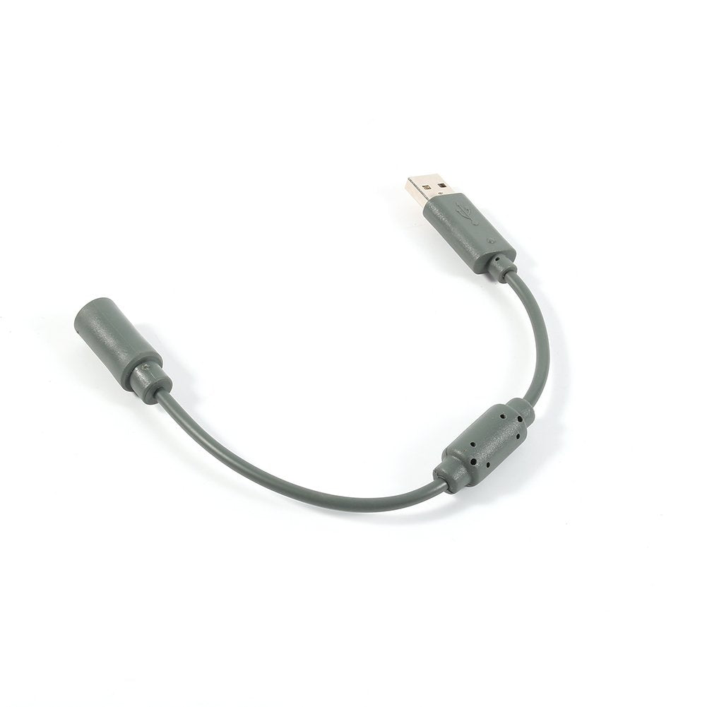Mando Con Cable Usb de Repuesto Cable Adaptador de Conexión Breakaway para Xbox360(Gris)