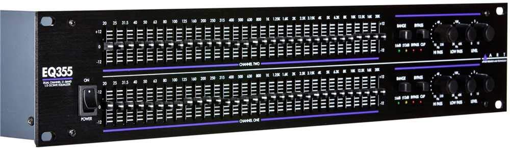 ART EQ355 Ecualizador de 31 Bandas de Doble Canal