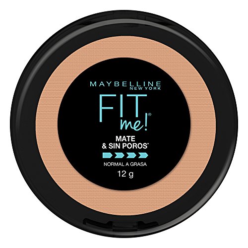 Maybelline Super Natural Polvo Compacto Matte, 310 Sun Beige, 12 gr + Base de Maquillaje Fit Me Matte, 310 Sun Beige