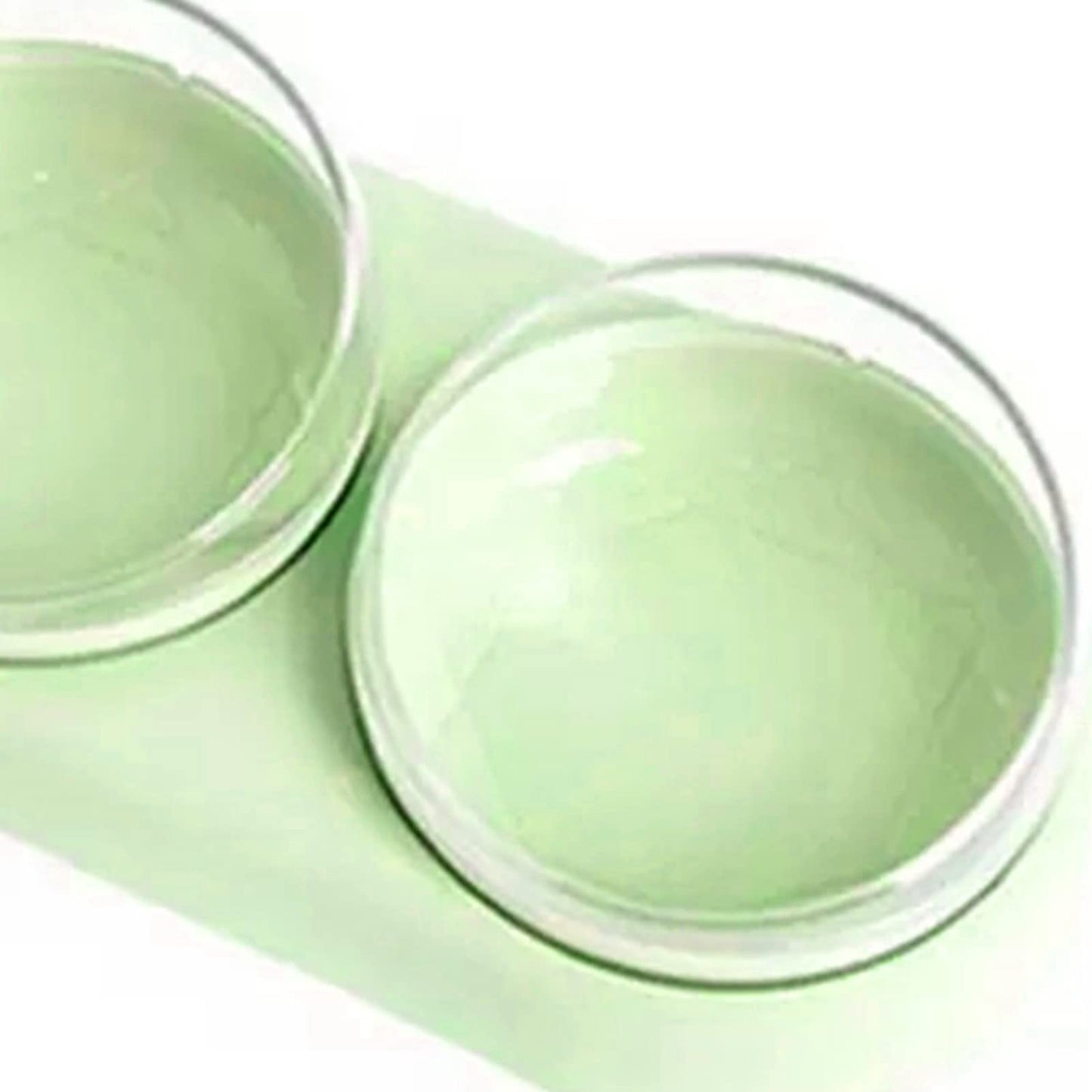 AMONIDA Plato Triple para Mascotas, Diseño Inclinable, Juego de Tazones de Agua para Mascotas, Protección de la Columna Cervical, Inodoro con Botella de Agua, Gato y Perro (Verde)
