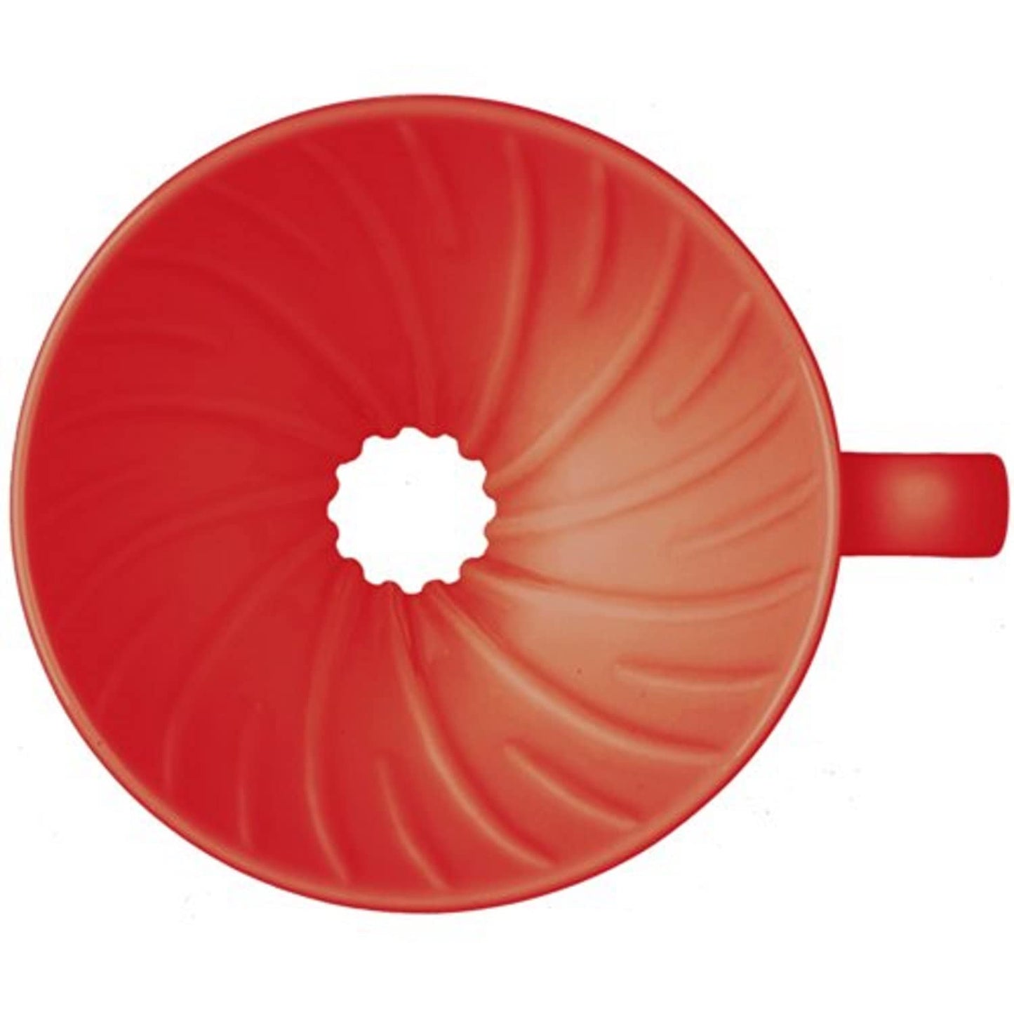 Hario VDCR-02R V60 02 - Gotero de café de cerámica rojo para 1-4 tazas