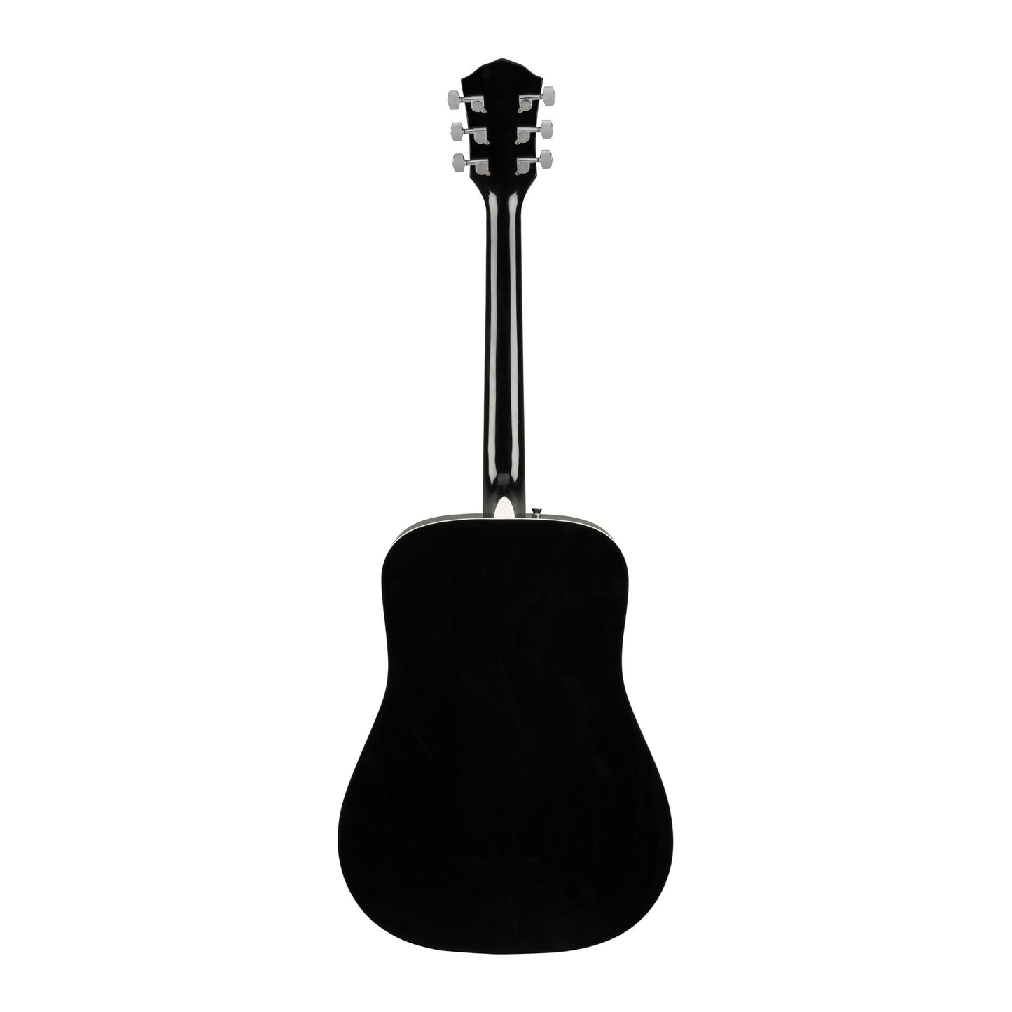 Fender FA-125 Dreadnought Guitarra acústica, con 2 años de garantía, negro, con bolsa de concierto