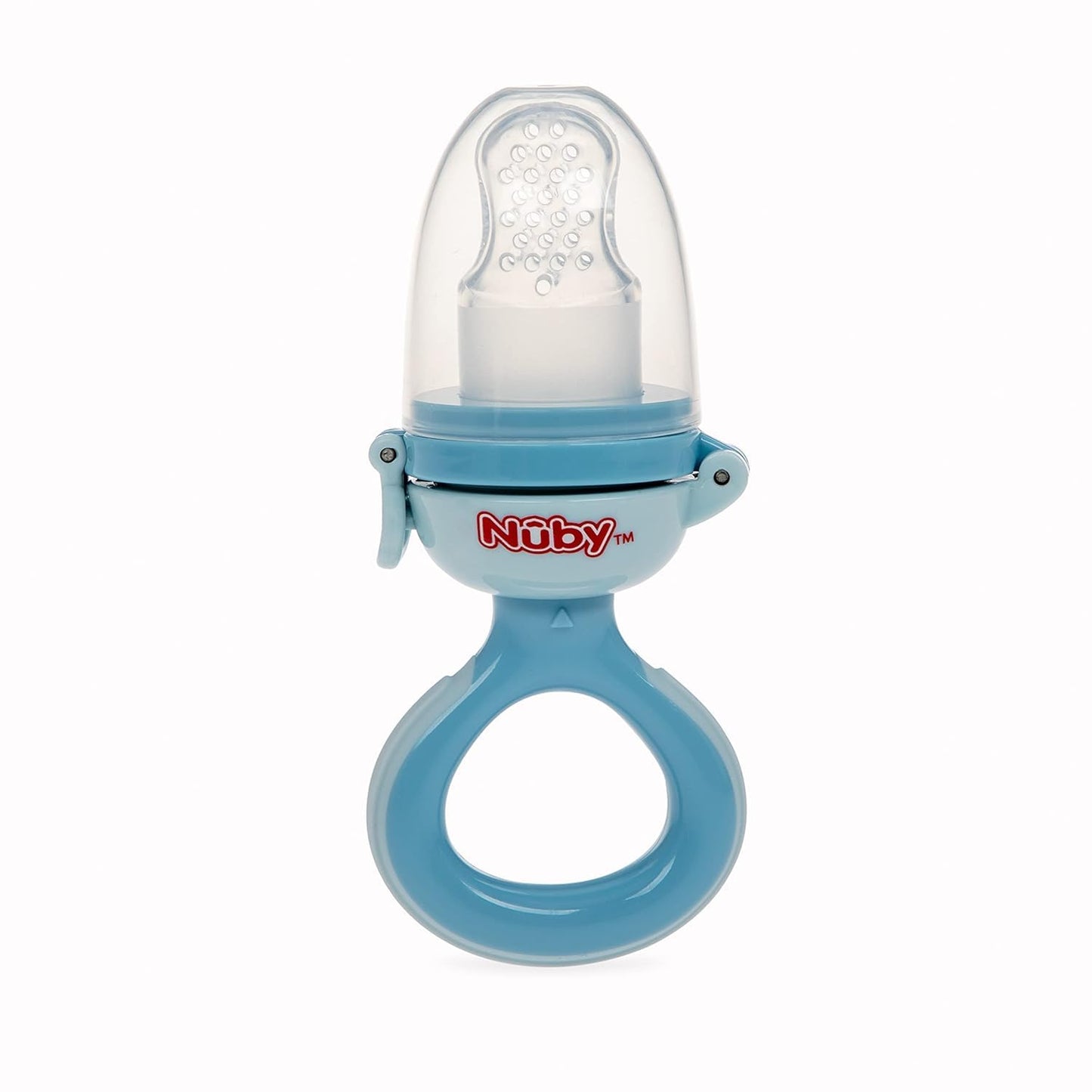 Alimentador Infantil Nuby Multicolor con Cubierta Higiénica para Primeros Alimentos