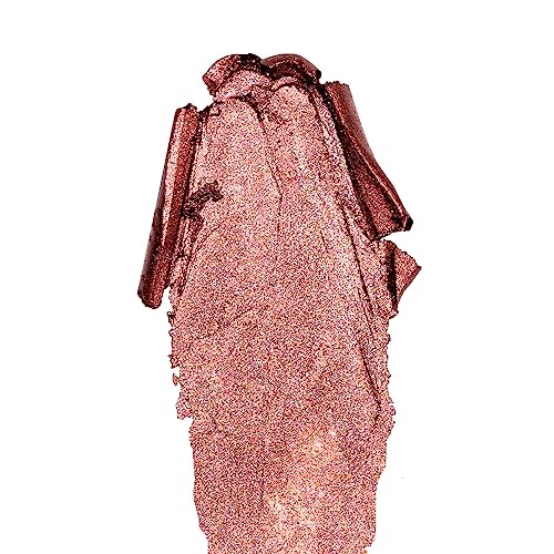 Palladio Barra de sombra de ojos impermeable con esponja mezcladora, aplicación duradera y sin esfuerzo, Burgundy Shimmer