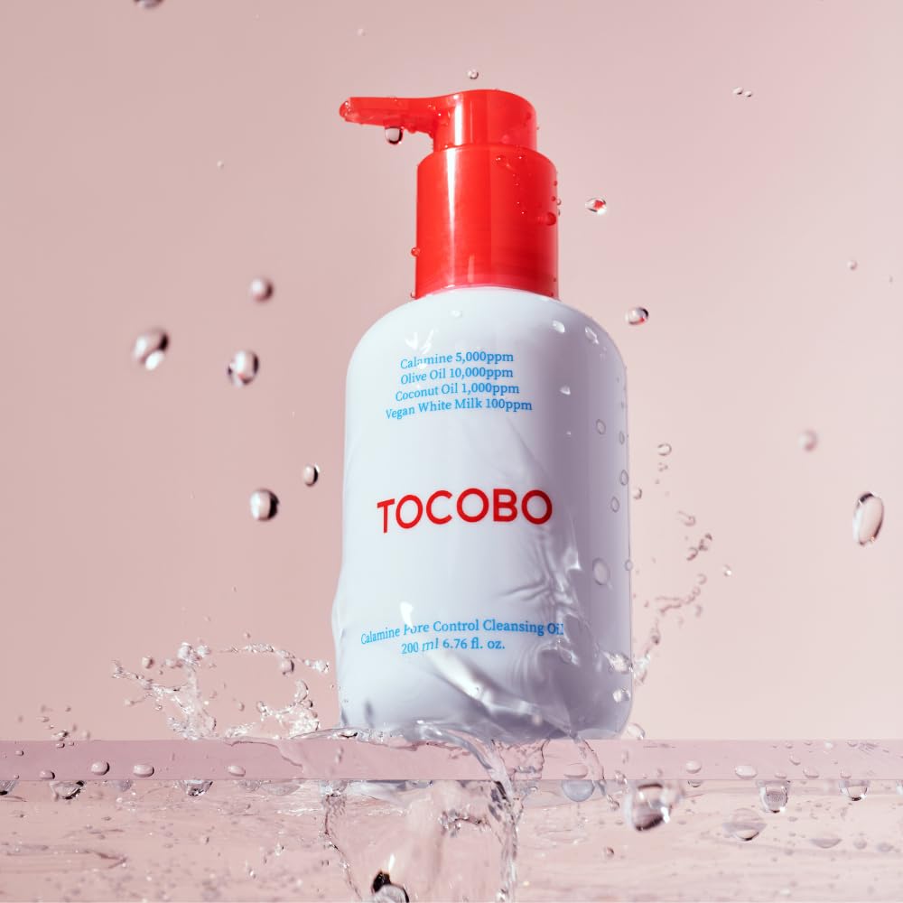 TOCOBO Calamine Pore Control Cleansing Oil 200 ml Aceite limpiador para espinillas