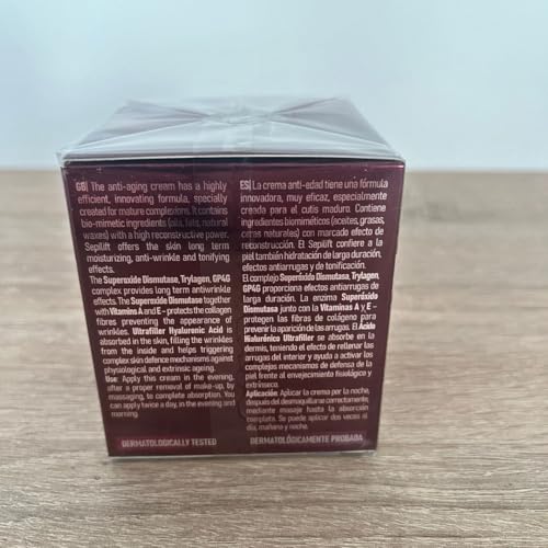 GEROVITAL H3 EVOLUTION, Anti-Aging Cream Intensive Restructuring With Superoxide Dismutase (The Anti-Aging Super Enzyme) 45+ (1.69 FL.OZ) by GEROVITAL H3 EVOLUTION