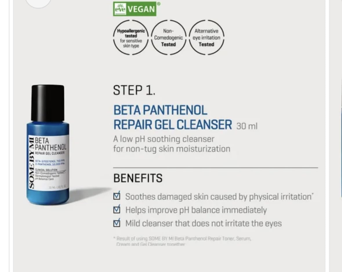 Set Some By Mi Beta Panthenol Repair Starter Kit