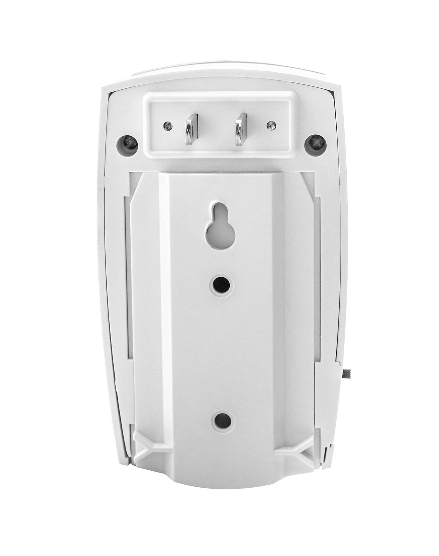 Alarma de Corte de Energía QWORK Blanca con Sirena Potente y Luz LED 4 Pack