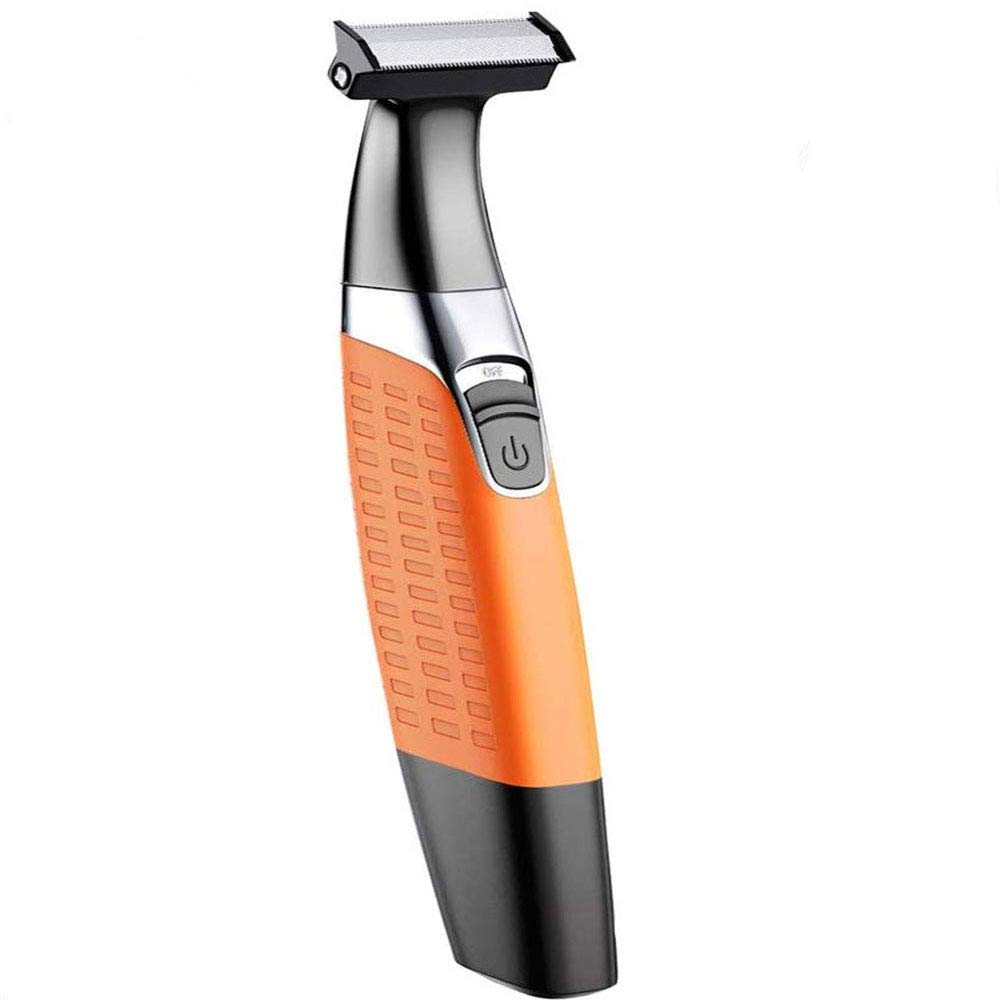 Afeitadoras eléctricas, recortadoras de barba para hombres, resistente al agua para el cuidado de la barba, sin cables USB recargable y removedor de pelo para cejas, barba facial y pelo corporal para hombres y mujeres