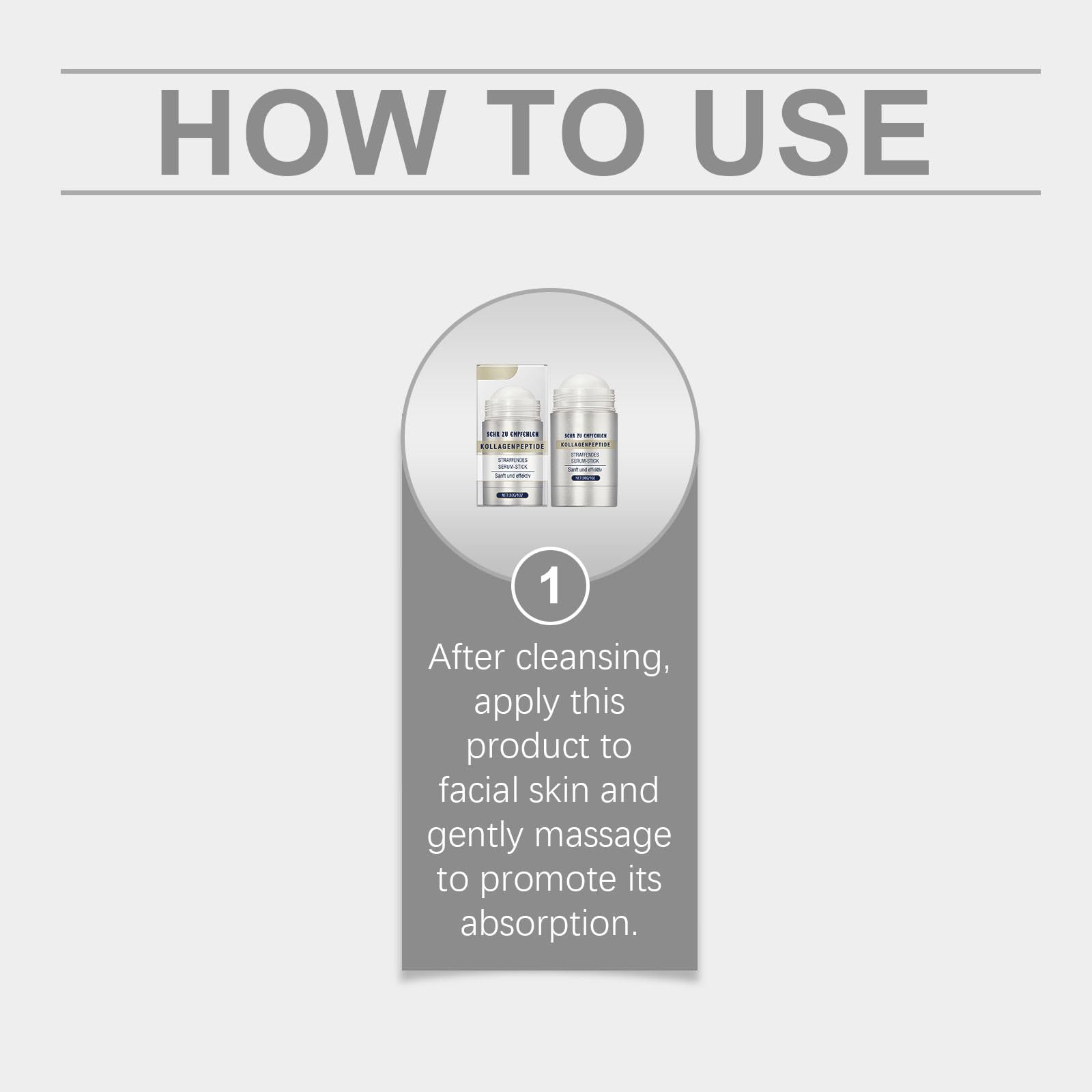 Suero Reafirmante en Barra con Péptidos de Colágeno y Retinol para Rostro y Cuello