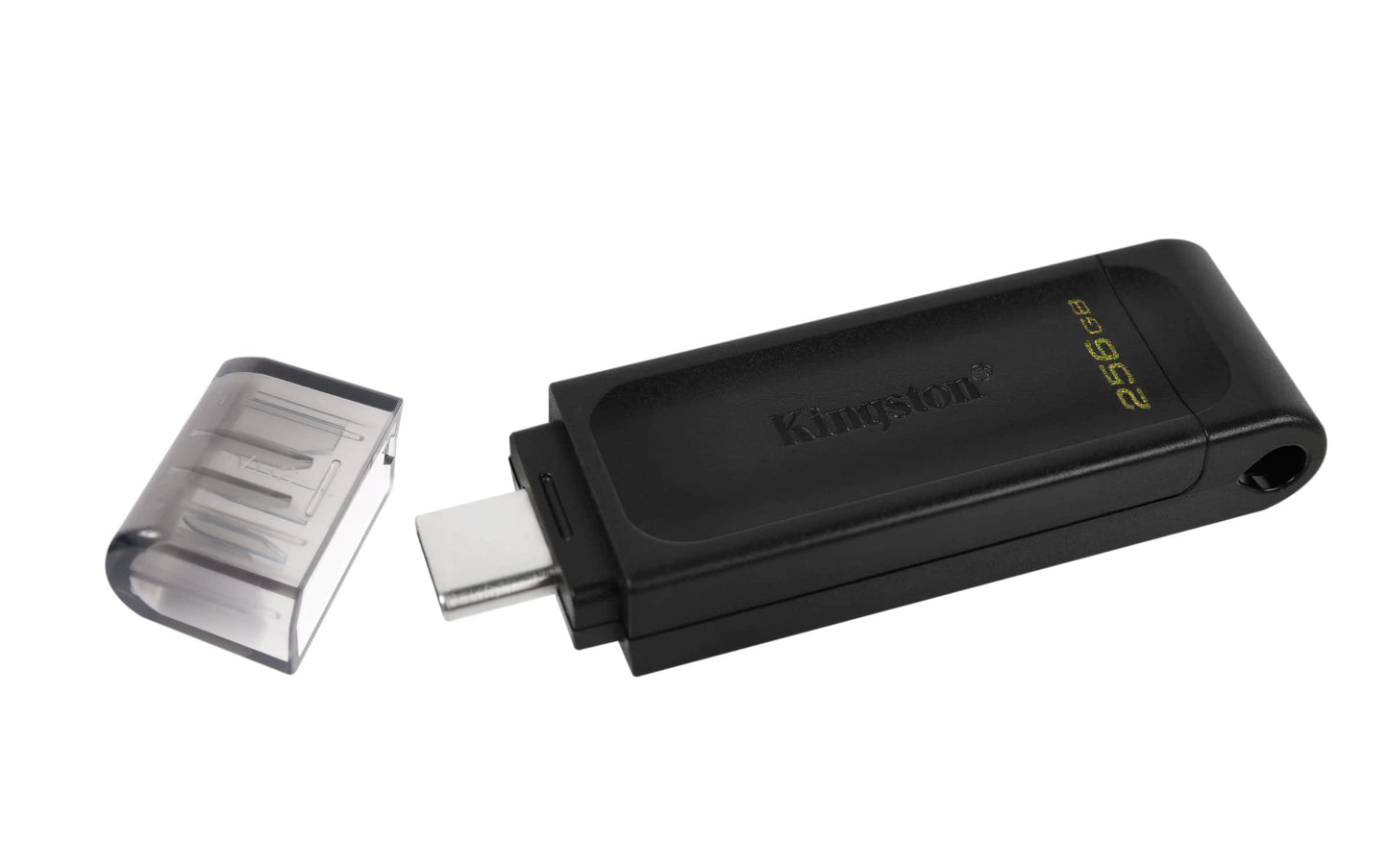 Kingston USB DataTraveler 70 Capacidad: 256GB USB-C 3.2 Gen 1 (DT70/256GB)