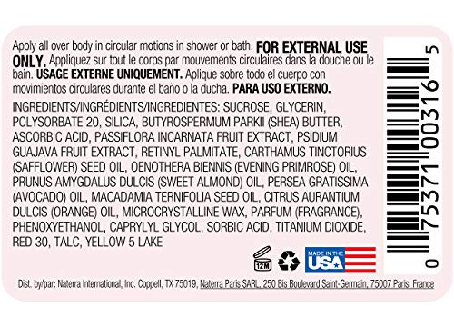 Exfoliante de Azúcar de Karité Tree Hut Fruta de la Pasión y Guayaba Hidratante Ultra Nutritivo para Cuidado Esencial del Cuerpo