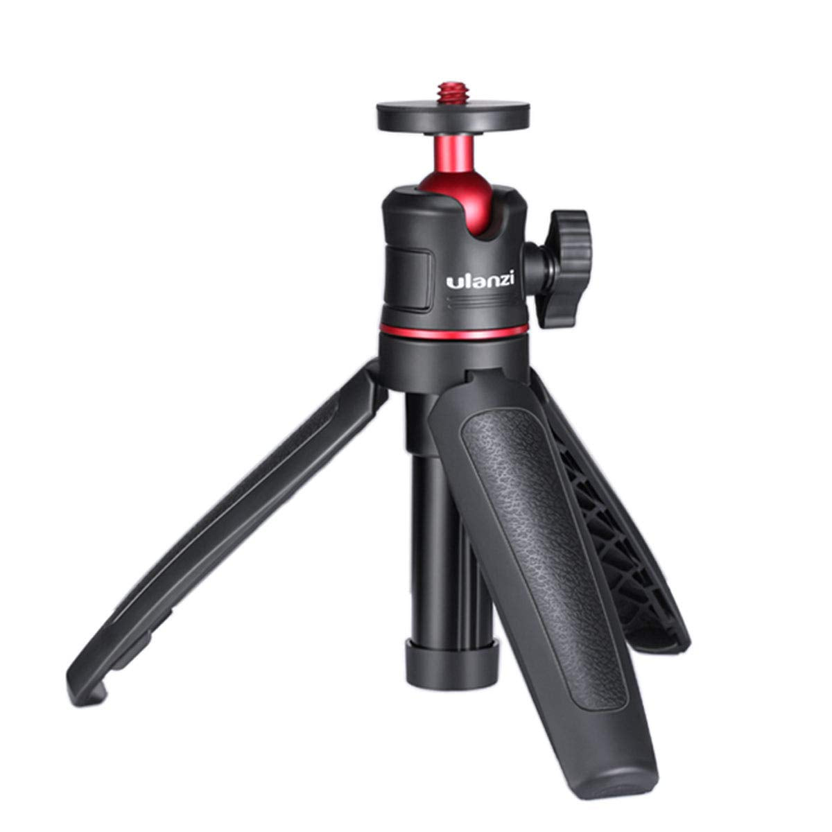 ULANZI MT-08 Extension Vlog Tripod Stand Handle Grip para iPhone 11 Pro MAX Samsung OnePlus Google Smartphone Canon G7X Mark III Sony RX100 VII A6400 A6600 Cámaras compactas Vlogging