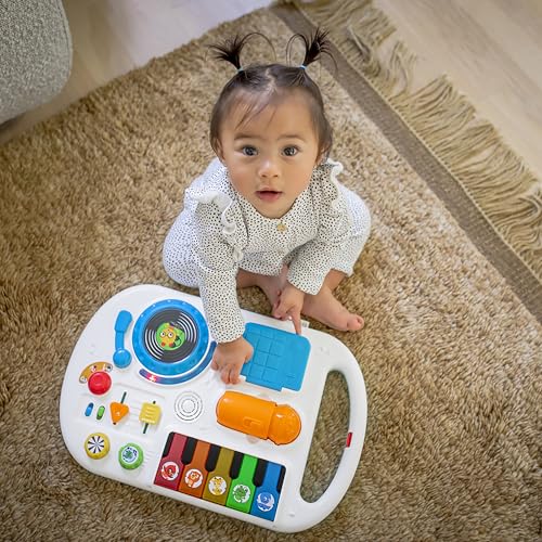 Baby Einstein Musical Mix 'N Roll 4 en 1 caminador de actividades y mesa, a partir de 6 meses
