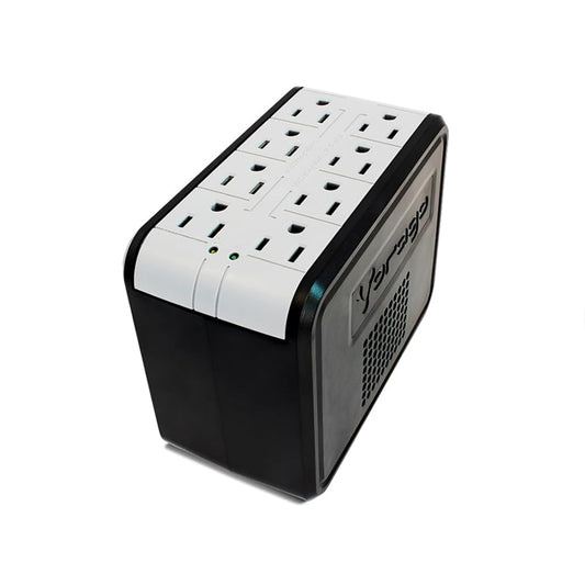 Regulador de Voltaje Vorago AVR-200 con Supresor de Picos para Oficina y Hogar