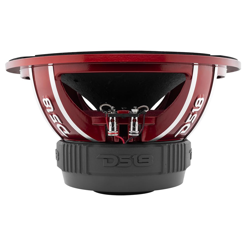 DS18 PRO-HY10.4B - Altavoz híbrido de rango medio resistente al agua de 10 pulgadas con driver integrado de 700 W de potencia máxima de 4 ohmios, rango medio de 10 pulgadas con bocina de driver de