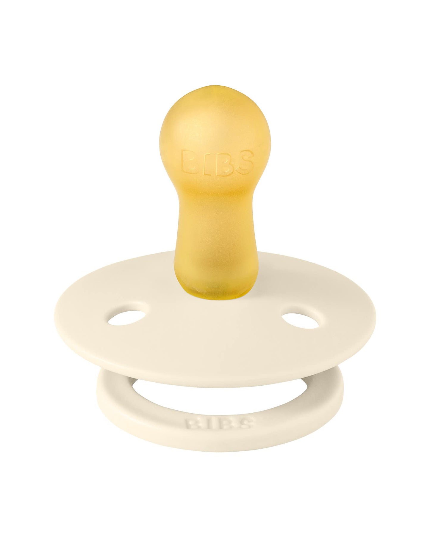 BIBS 5713795200313 PACIFIER, Ivory/Petrol, 2 piezas