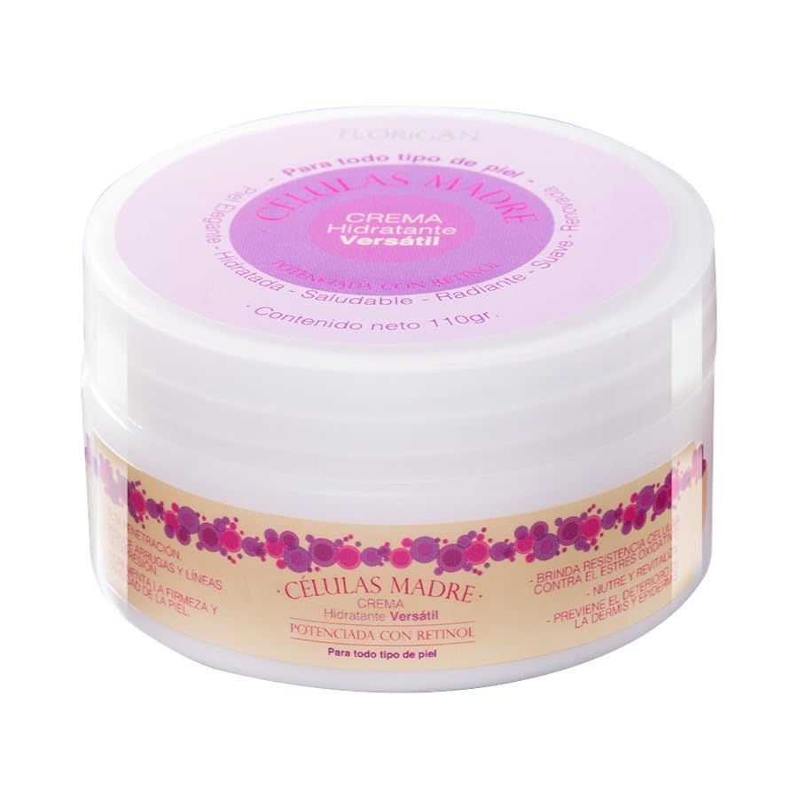 Crema Hidratante Versátil CÉLULAS MADRE 110grs. FLORIGAN