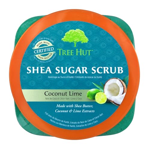 Exfoliante Corporal Tree Hut Shea Sugar Coconut Lime 18 oz.