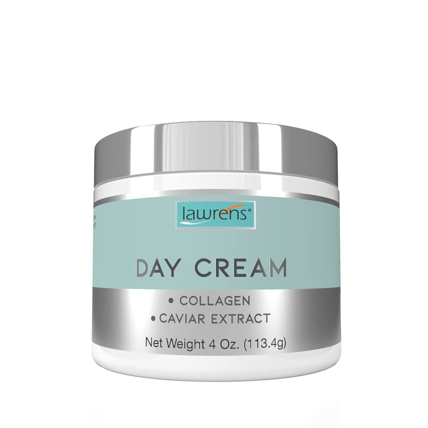 Lawrens Crema de día con colágeno y extracto de Caviar por Lawrens Cosmetics – Humectante – Protector UV – Hidrata la Piel – 4oz