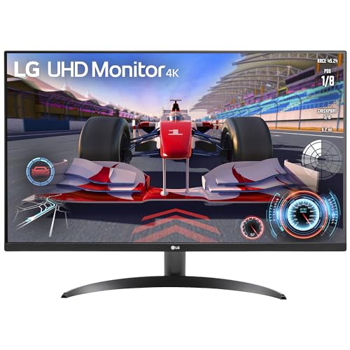 LG Monitor 32UR500 UHD (3840 x 2160) 32" Refresh Rate 60 Hz, Tiempo de Respuesta 4ms (GtG at Faster), Contrast Ratio de 3000:1, Compatible con AMD Freesync